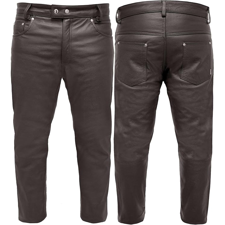 Motorbike Leather Pants