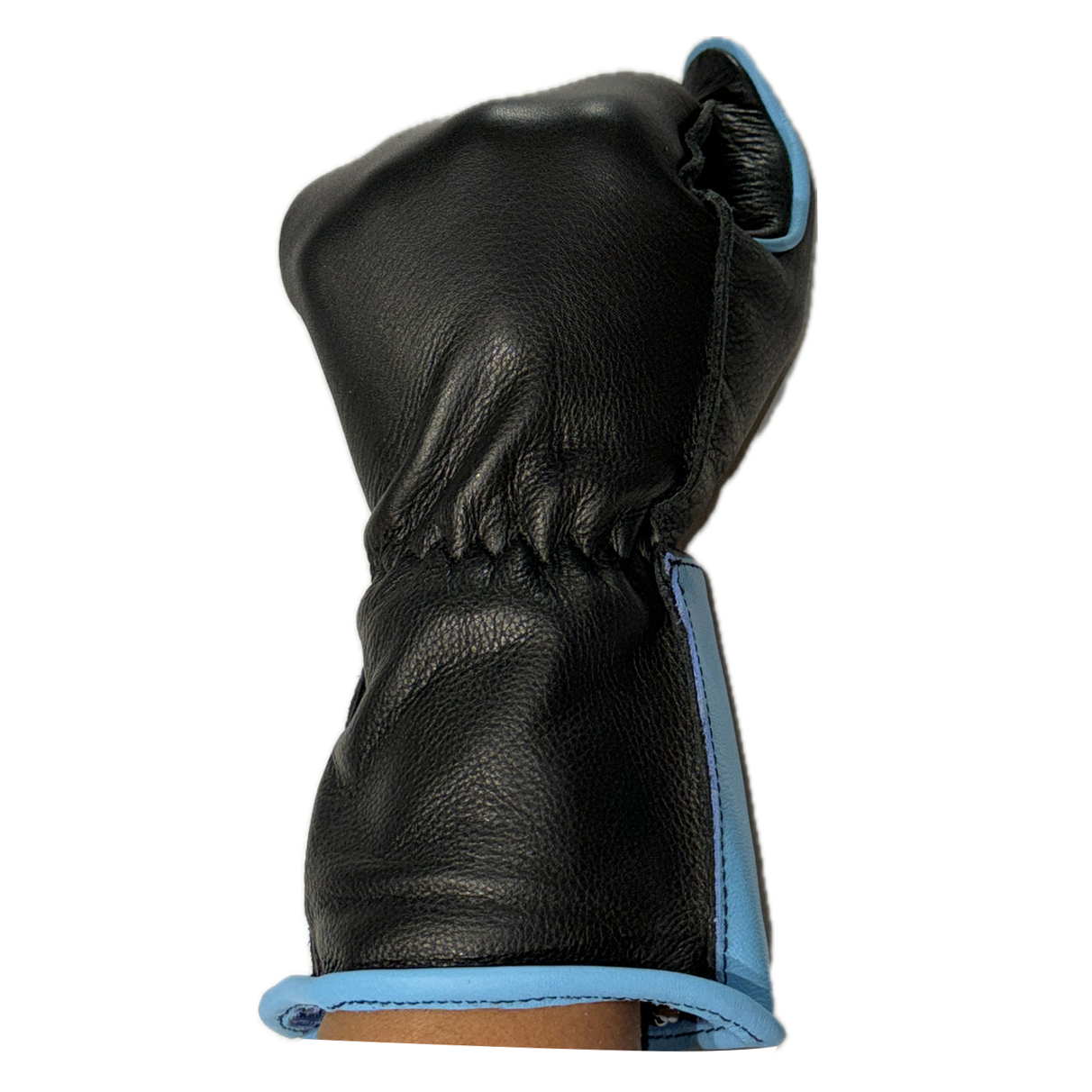 Bull Riding Glove Black & Turquoise