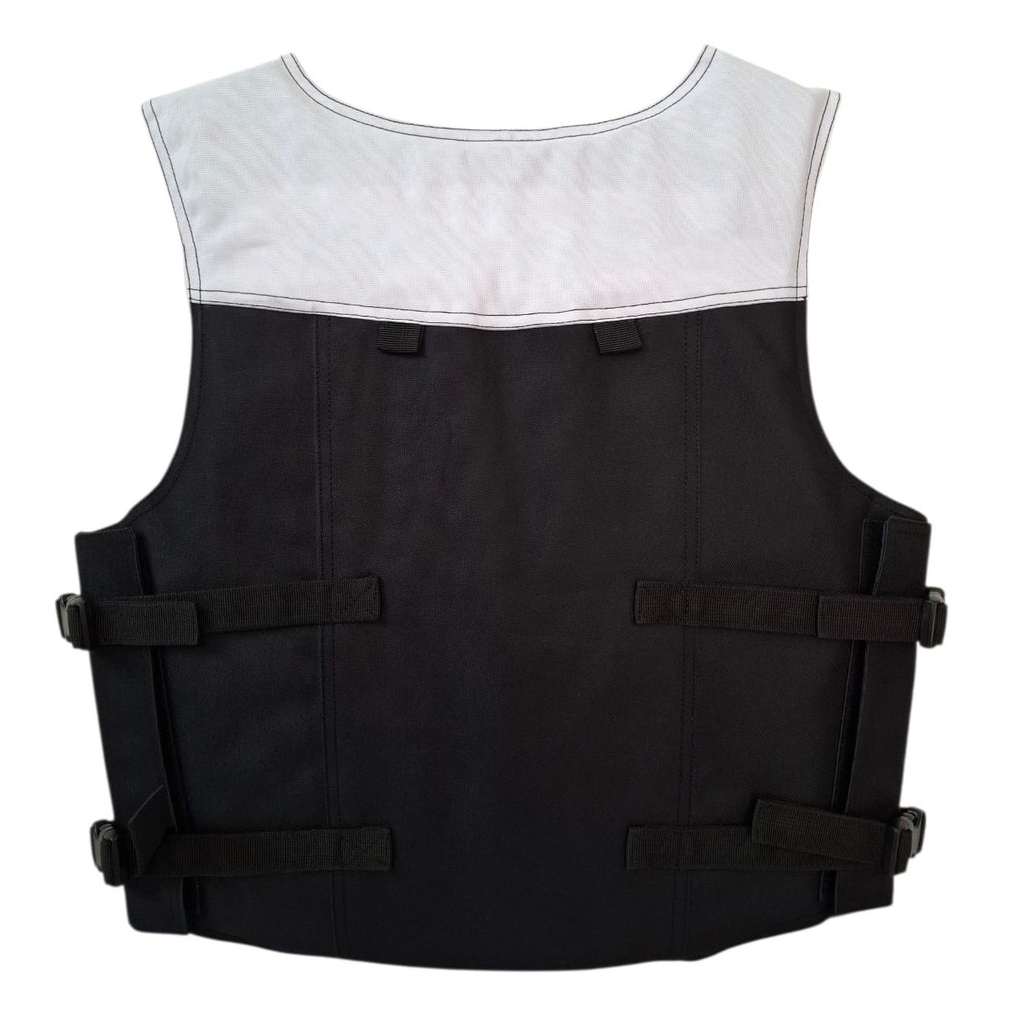 EPT Bull Riding Vest v2.0- White & Black