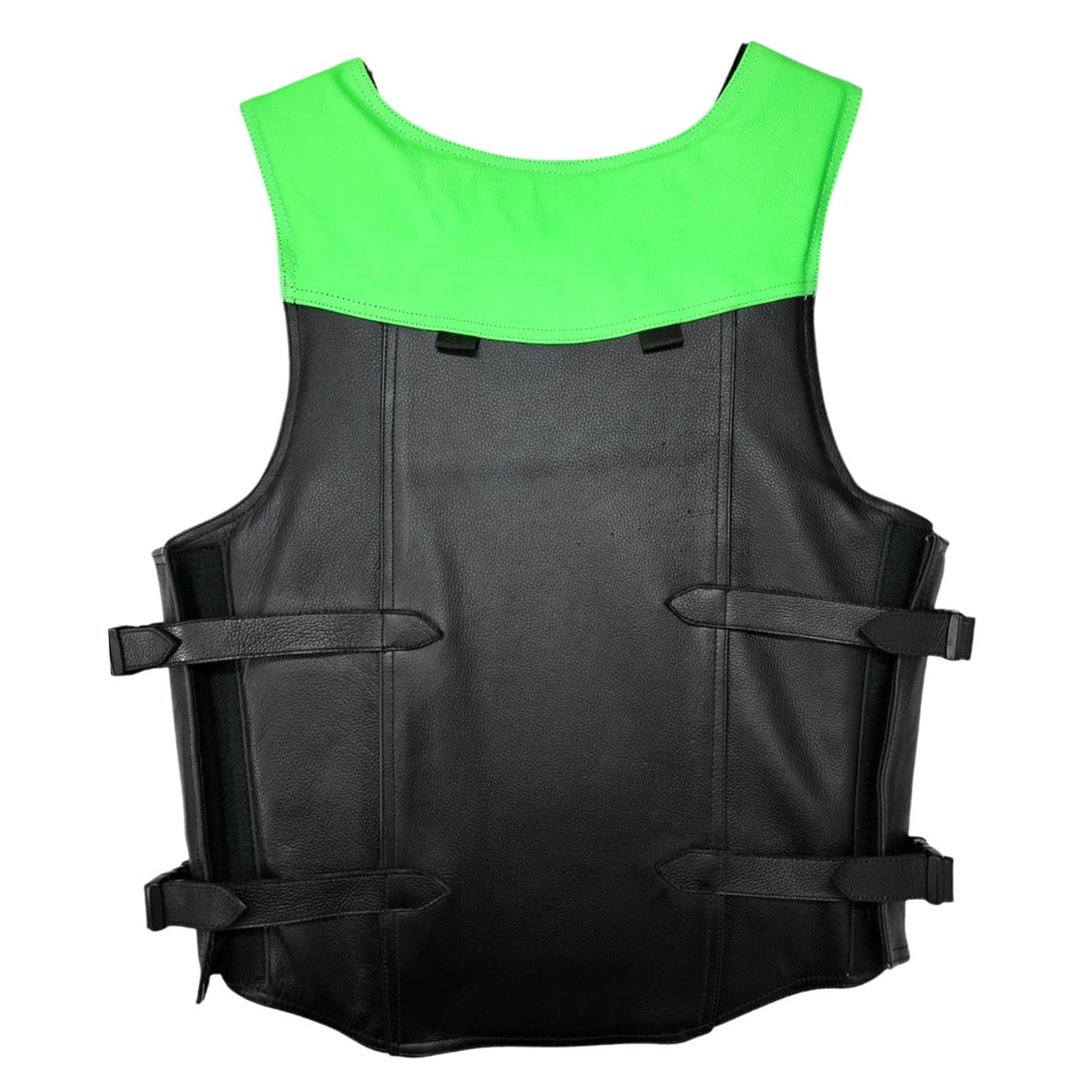 EPT Bull Riding Vest v3.0- Black & Lime Green