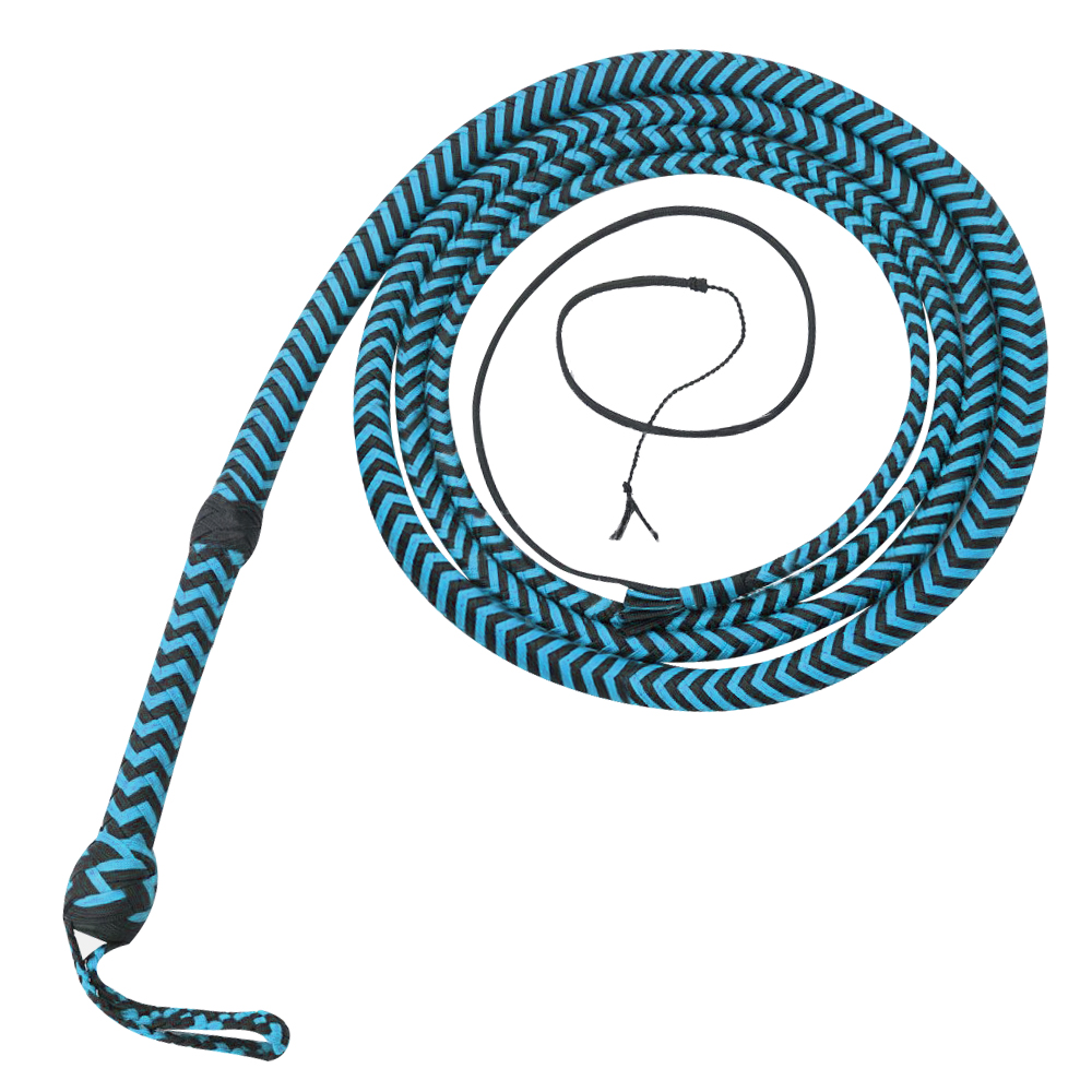 Bull Whip 12 Feet 16 Plaits Para-cord Nylon